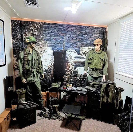 Inside the Zephyrhills Museum of Military History