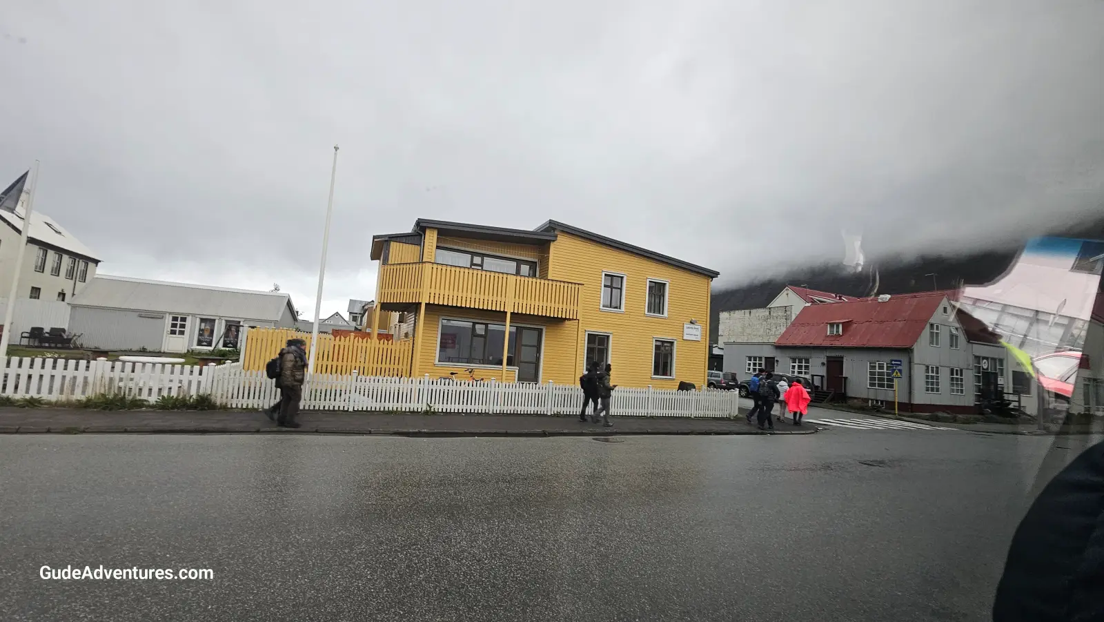 Downtown Ísafjörður.