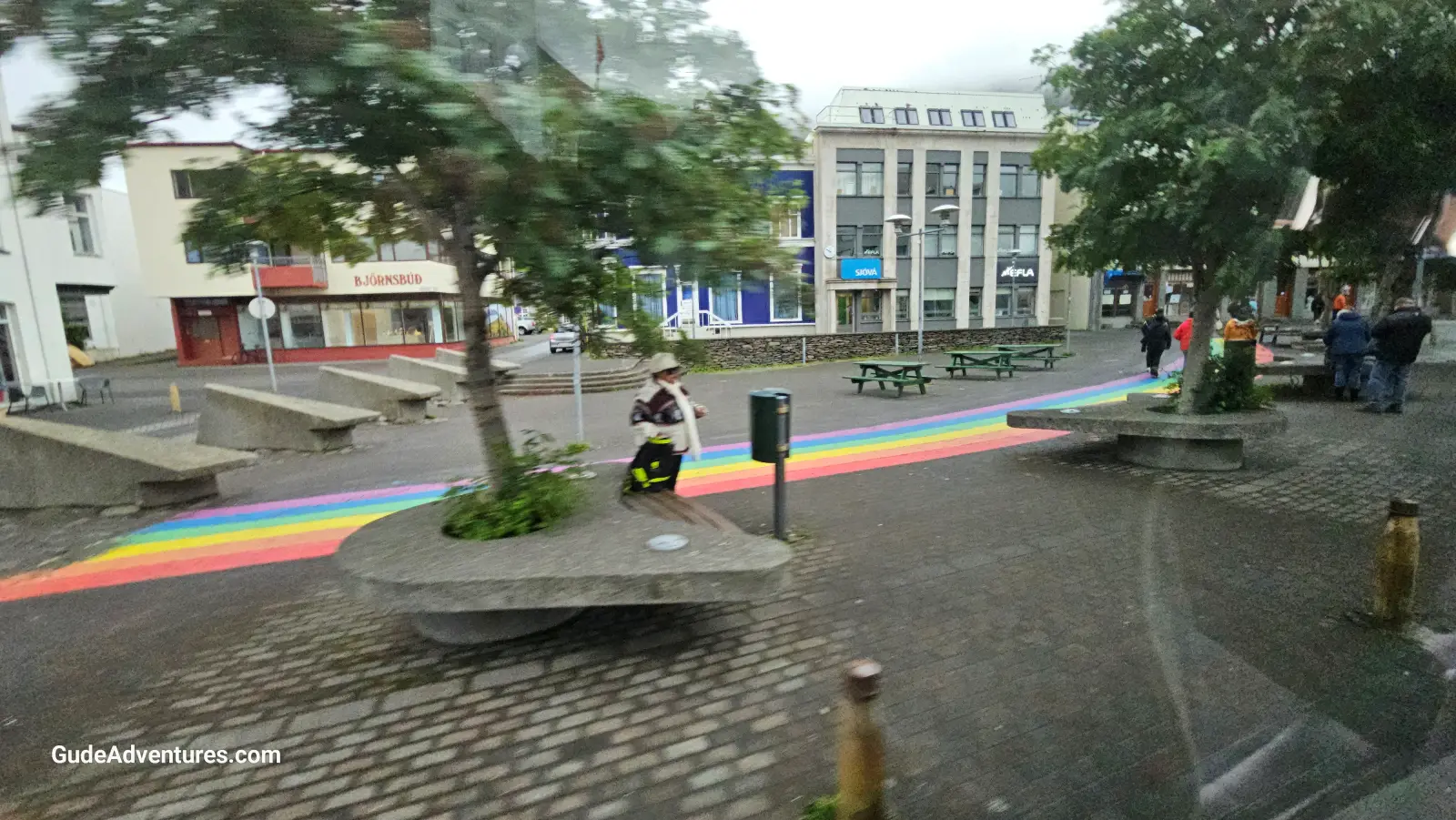 Rainbow Path in Ísafjörður