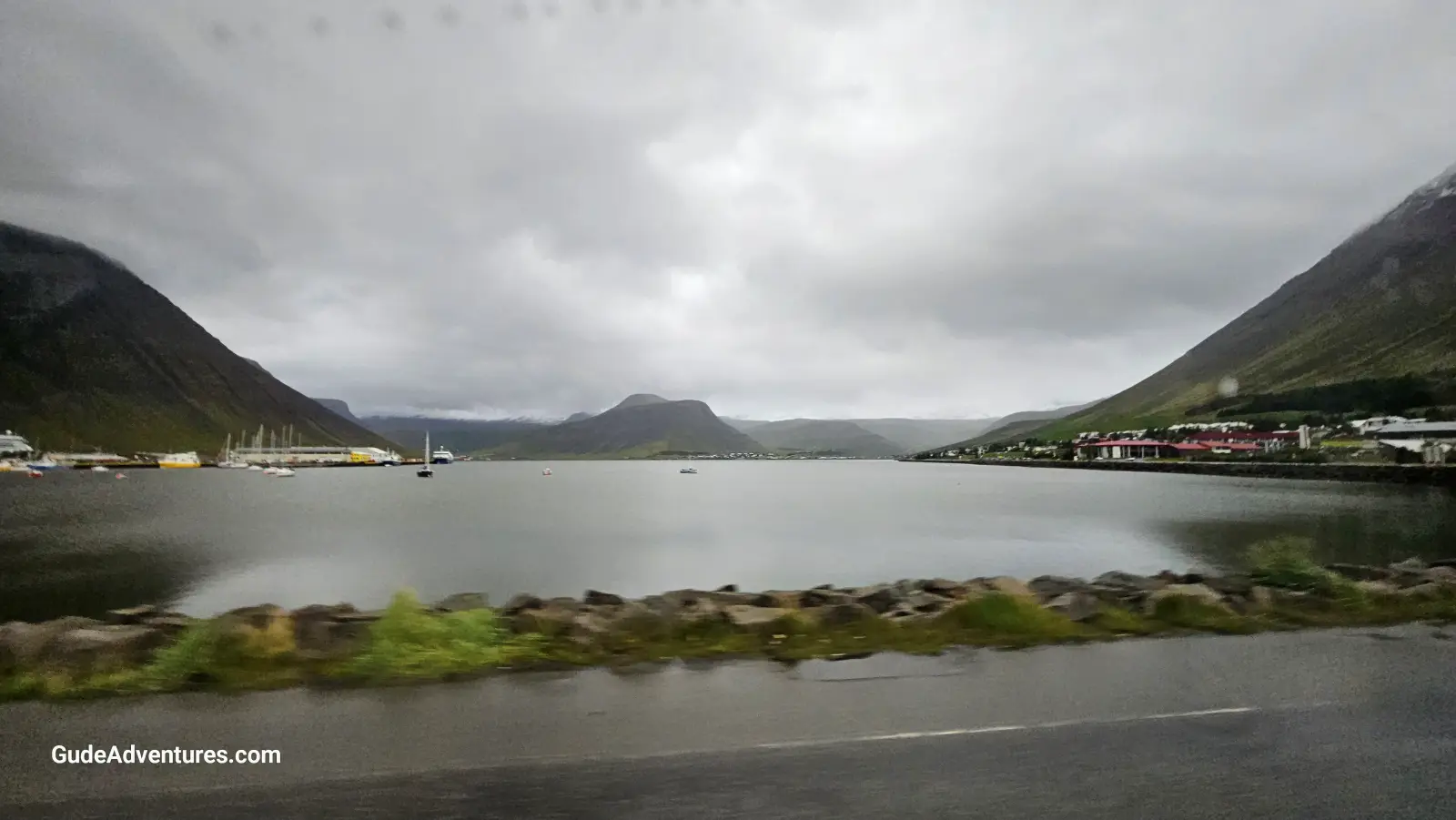  The head of Skutulsfjörður fjord.